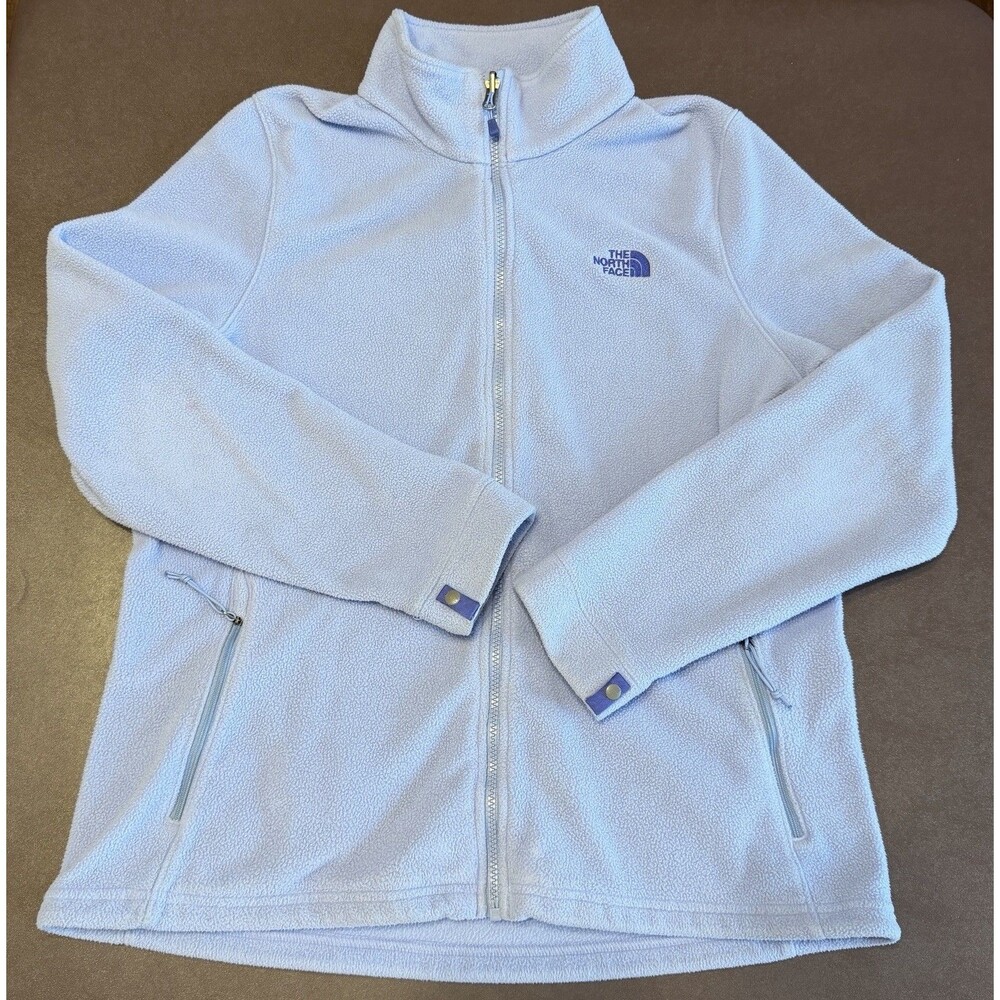 The North Face TKA 100 Glacier Full-Zip Fleece Jacket Women's XL 2016 Periwinkle